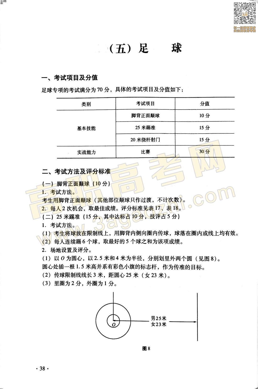 体育证书,2020年广东中职技能课程考试大纲及样题