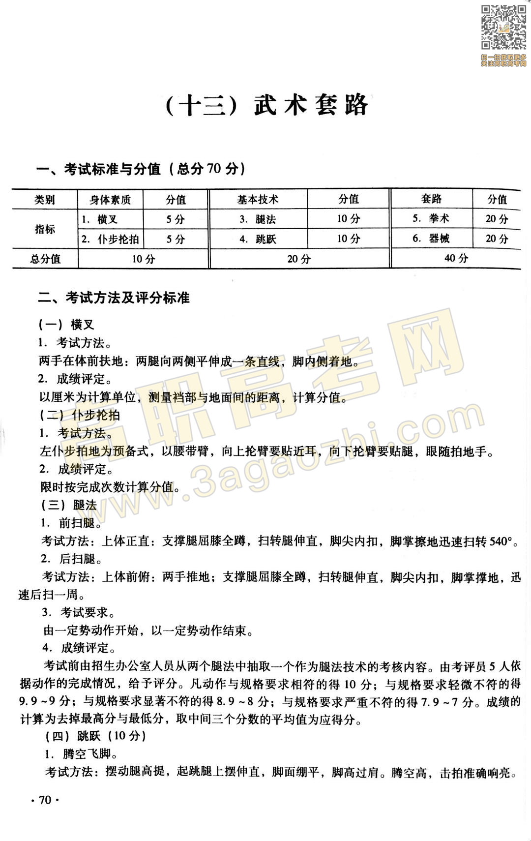 体育证书,2020年广东中职技能课程考试大纲及样题